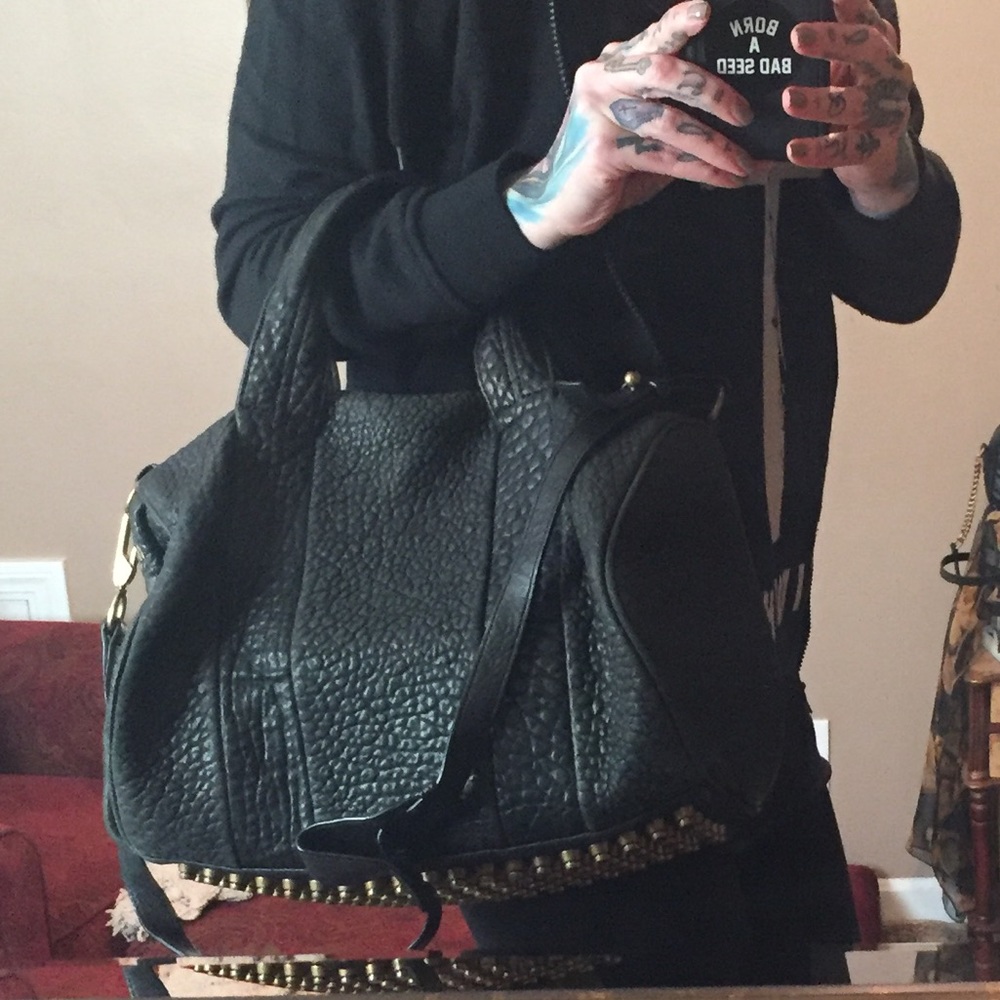 Alexander Wang Rocco Studded Duffle Bag